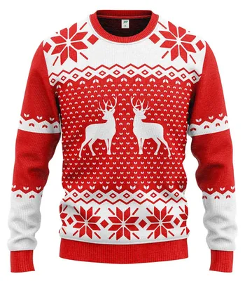 Imagen del producto de Jersey navideño - Corte cómodo - Color 552