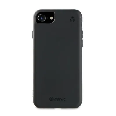 Image de Muvit, For Change Recycletek Étui pour Apple iPhone SE/8/7/6S/6, Noir