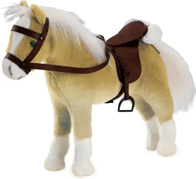 Produktbild von GÖTZ Puppenmanufaktur Int. Gmb Götz 3401926 Pferd Haflinger mit Sattel, 42-50cm 2
