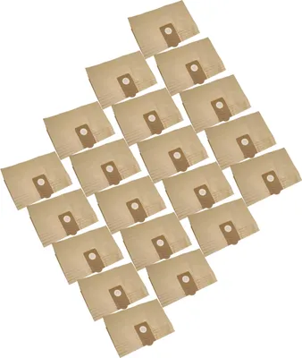 Produktbild von vhbw 100x Staubbeutel Ersatz für Kärcher 69040510, 6.904-051.0, 6.904051.0, 6904-0510 für Staubsauger - 36,5cm x 29,8cm braun
