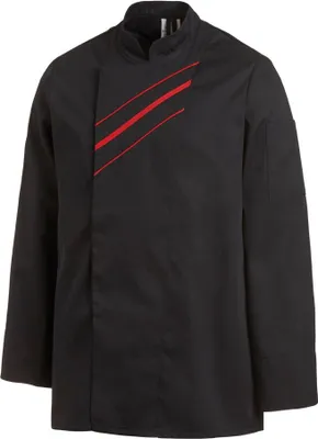 Produktbild von Leiber Herren Kochjacke 12/1224/10 Schwarz-44