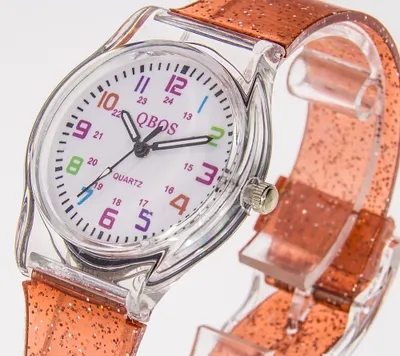 Produktbild von QBOS Kinderuhr mit Silikonarmband