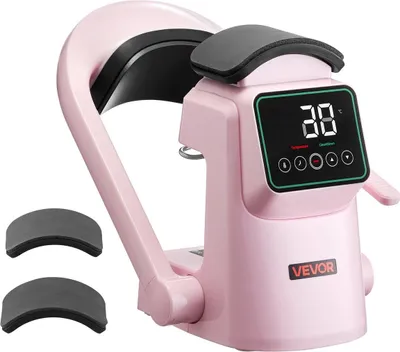 Immagine prodotto di Macchina termopressa automatica per cappelli con 2 piastre intercambiabili e touchscreen rosa