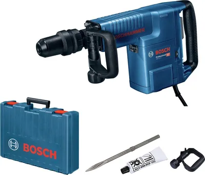 Image de Bosch perforateur-burineur SDS-max GSH 11 E 1.500 W dans sa mallette artisanale - 0611316703