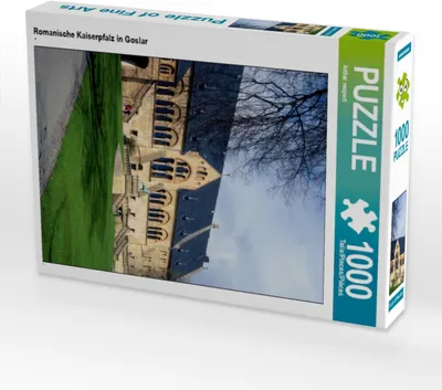 Produktbild von Calvendo Romanische Kaiserpfalz in Goslar 1000 Teile Puzzle hoch 480x640mm, reupert lothar; 7338971