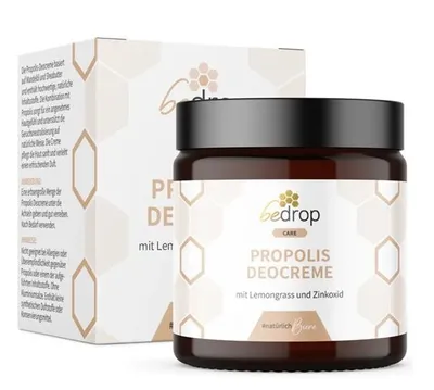 Produktbild von bedrop Propolis Deocreme / Festes Deo mit Lemongrass - 30ml