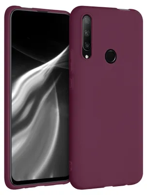 Produktbild von kwmobile Handyhülle für HONOR 9X (EU-Version) Hülle - TPU Case - Kabelloses Laden - Schutzhülle Cover in Bordeaux Violett