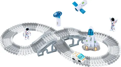 Image de Circuit de course Jouets Roadway Space Explorer 142-pièces jeu de piste