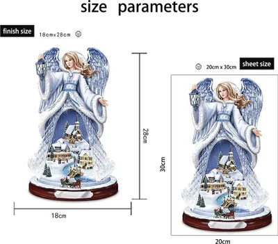 Obrázok produktu pre Vianočné Santa okno nálepka PVC Angel Happy Party Wall
