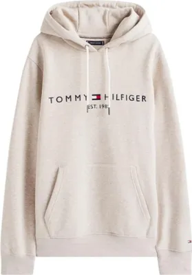 Produktbild von Tommy Hilfiger Hoodie aus Baumwolle, rosa, mit Kapuze, meliert