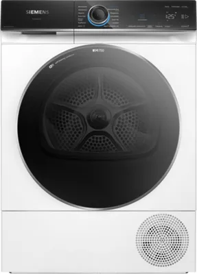 Produktbild von Siemens iQ700 WQ45B2BG0, Freistehend, Frontlader, Kondensation, Weiß, Drehregler, Rechts