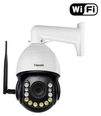 Produktbild von Schwenkbare PTZ IP Sicherheitskamera Secutek SBS-SD59-30X-5MP, 30x Zoom