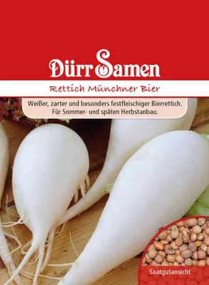Produktbild von Dürr-Samen - Winterrettich Münchner Bier - Saatgut - 0049