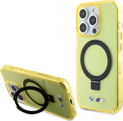 Immagine prodotto di Custodia BMW per iPhone 15 Pro Max - Giallo