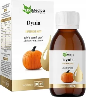 Produktbild von KÜRBIS kaltgepresstes Kürbiskernöl VITAMIN E Ekamedica 100 ml
