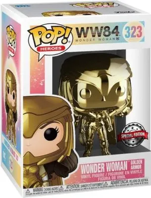 Produktbild von WW84 - Wonder Woman Golden Armor 323 Special Edition - Funko Pop! - Vinyl Figur