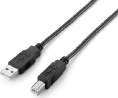 Obrázok produktu pre Equip 128860, 1,8 m, USB A, USB B, USB 2.0, Samec/samec, Čierna