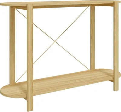Obrázok produktu pre vidaXL Konzolový stôl 110x38x75 cm odvodený výrobok z dreva