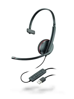 Image de Poly Casque Blackwire C3210 monaural USB-A (Noir)