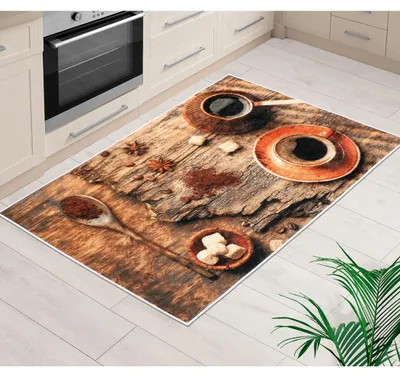 Immagine prodotto di Tappeto 3D 80x120cm caffè