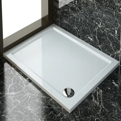 Zdjęcie produktu dla SONNI Brodzik kwadratowy ABS z powierzchnią antypoślizgową 120x100x4cm