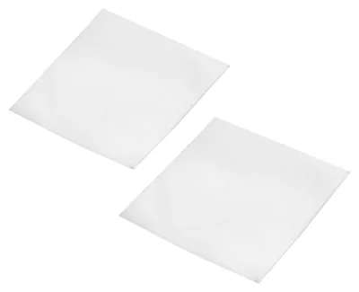 Zinkblech 0,2 x 100 x 100 mm, 4 Stück, 99,9% reines Zink