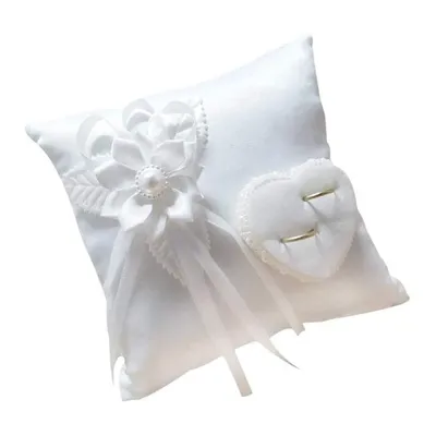 Produktbild von Ringkissen für Hochzeit, 20 x 20 cm