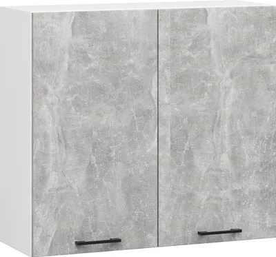 Produktbild von Akord Schrank Oliwia Weiß/Beton 80X30X72 Cm