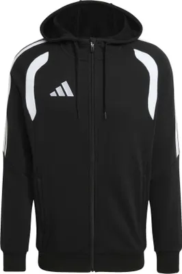 Zdjęcie produktu dla Bluza z kapturem adidas Tiro 26 League, pełny zamek, rozmiar XL, kolor: czarny/biały