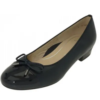 Produktbild von Ara Bari Nappa soft blau Damen Ballerina in Blau, Größe 6.5