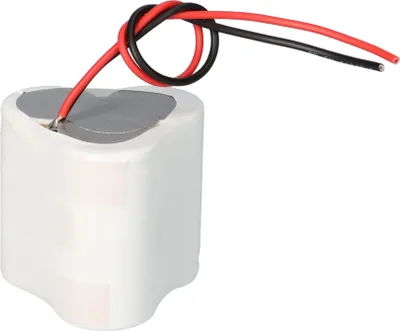 Obrázek produktu pro Baterie 3,6V 4,0Ah NiCd nouzové osvětlení 20cm kabel pyramida D1x3 D31NICD4000