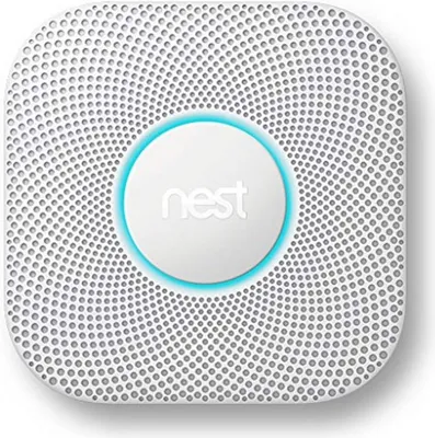 Produktbild von Nest Protect 2, Kohlenstoffmonoxid-Melder, Kabellos, Weiß, 85 dB, AC, 120 V