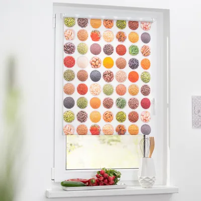 Obrázek produktu pro Roleta na okno Lichtblick bez vrtání Bílé koření 80x150 cm včetně upínacích držáků