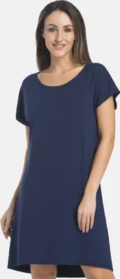 Immagine prodotto di Teyli Camicia da notte da donna con taglio a-line Luzi Donna 2810 blu XXL