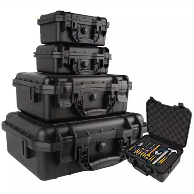 Produktbild von Fotokoffer Echolotkoffer Universal-Werkzeug-Koffer 346×250×136mm Wasserdicht/Spritzwassergeschützt Outdoor