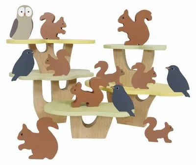 Image de Jeu d'équilibre Les Écureuils, Egmont Toys