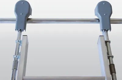 Produktbild von Günzburger Steigtechnik Kopffahrwerk für Regalleiter - 019135