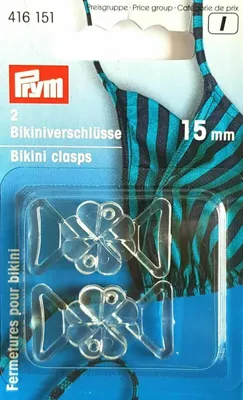 Produktbild von .I. Bikiniverschluss Transparent