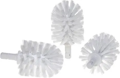 Productafbeelding van Famanu toiletborstelkop, vervangbaar - 3 stuks - wit