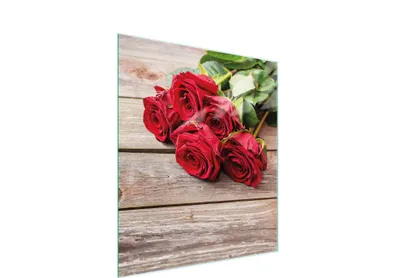 Immagine prodotto di Tagliere in vetro 45x52 rose