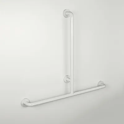 Immagine prodotto di pba 01 Maniglione a T con supporto in nylon, 1570x1160 mm