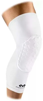 Produktbild von Mcdavid Tuf Hex Bein Sleeves Mit Hex Schutzpad Am Knie / Paar - Weiß