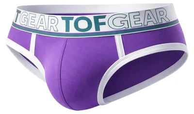 Produktbild von TOF Paris Champion Brief Purple - Größe S