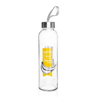 Obrázok produktu pre Orion Fľaša sklo, kov s viečkom 0,55 l FRESH 125999