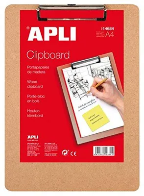 Zdjęcie produktu dla Apli drewniany clipboard a4 brązowy