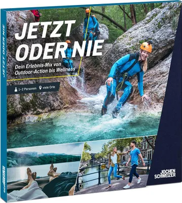 Produktbild von Jochen Schweizer Geschenkbox Jetzt oder nie; Erlebnis verschenken oder selbst erleben;