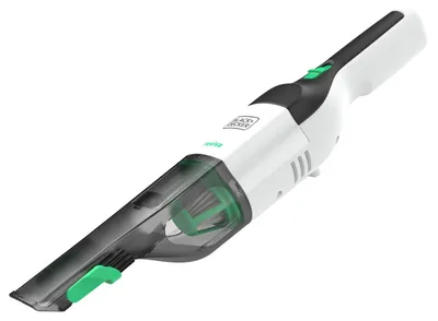 Produktbild von Wiederaufladbarer handstaubsauger 7,2 v grün/weiß Black+decker REVHV8C-QW