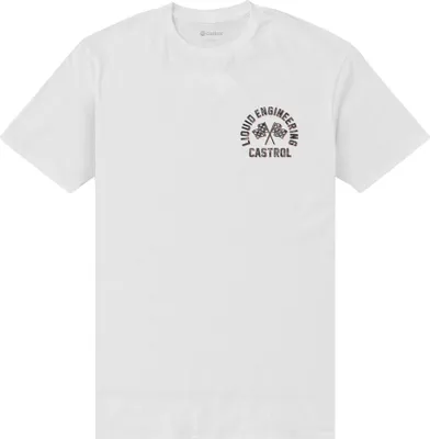 Produktbild von Castrol - "Mono" T-Shirt Taschendruck für Herren/Damen Uni PN346 (XL) (Weiß)