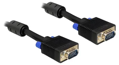 Produktbild von Delock - VGA-Kabel - HD-15 (VGA) (M) zu HD-15 (VGA) (M) - 15 m