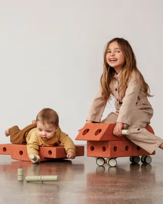 Produktbild von MODU Explorer-Set, Design:Burnt Orange / Dusty Green
